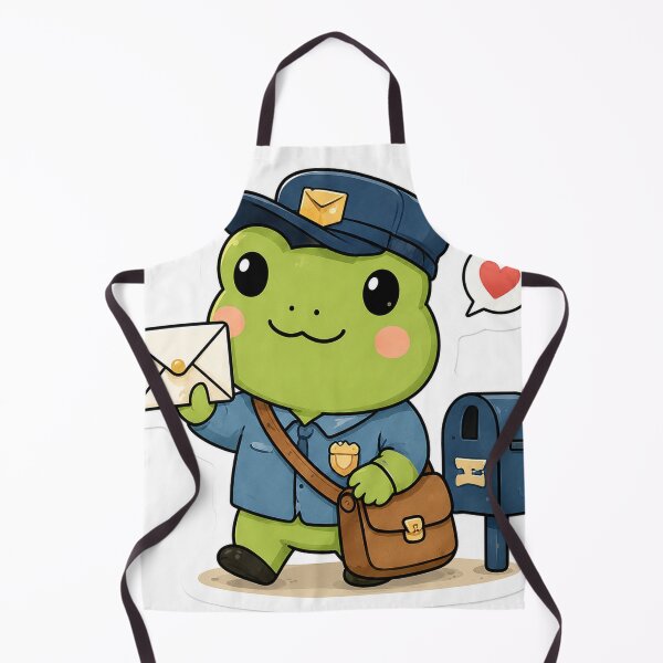 Item preview, Cute Mailman Frog designed and sold by denybz.