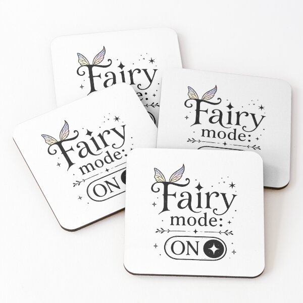 Item preview, Fairy Mode: ON | Cute Fairycore Aesthetic Magical Meme Design designed and sold by witchlingart.