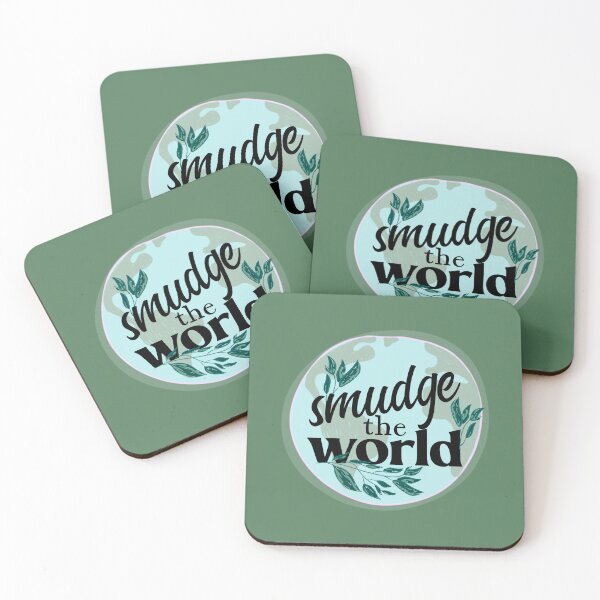 Item preview, smudge the world, digital doodle designed and sold by GiSilver.