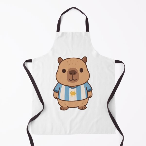 Item preview, Cute Capybara Argentina Jersey | Kawaii Football Capy designed and sold by Pukianjay.