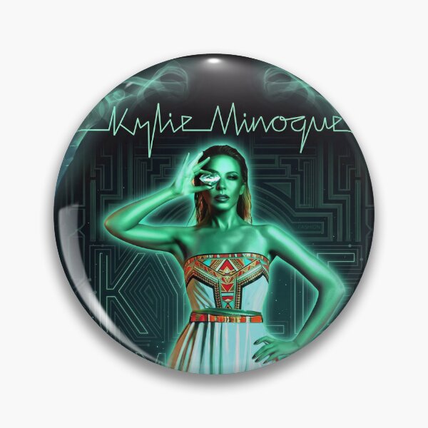 Item preview, Kylie Minogue Emerald Neon Glow  designed and sold by iconiicc.