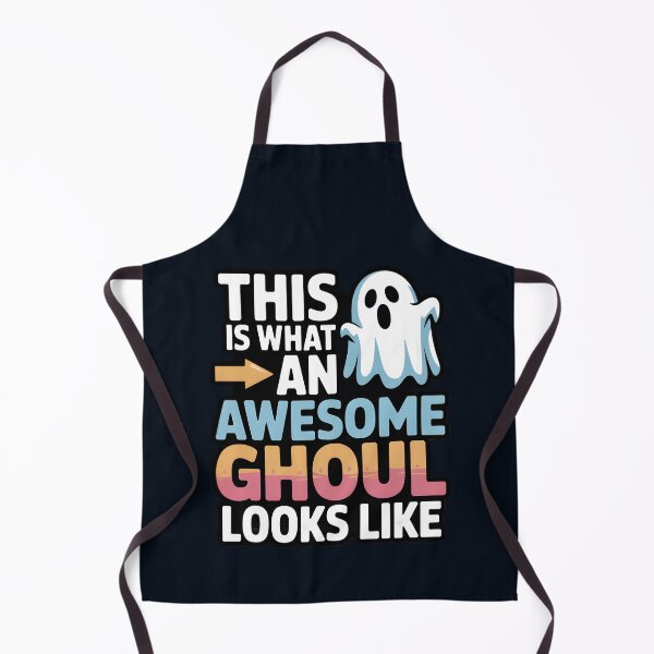 Item preview, This Is What an Awesome Ghoul Looks Like – Funny Halloween Ghost Design designed and sold by Jollys-ArtShop.