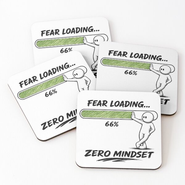 Item preview, ZERO MINDSET #009 – Fear Loading... designed and sold by RestartFromZero.