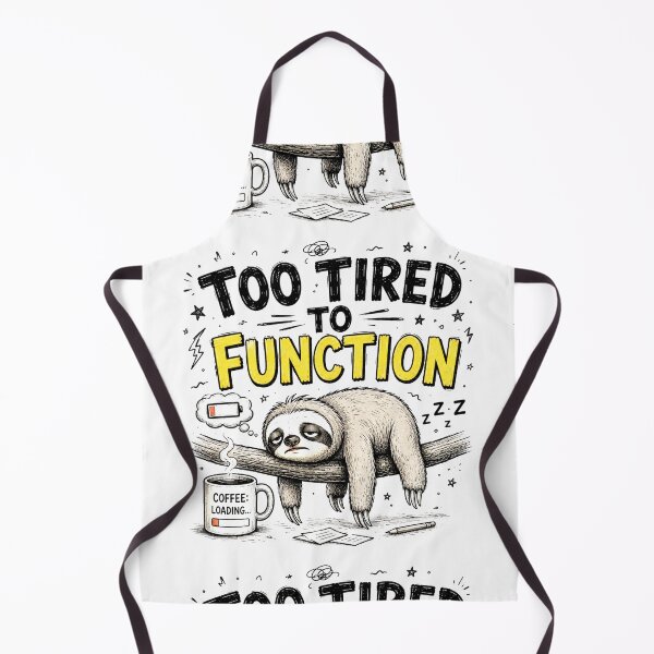 Item preview, Too Tired To Function designed and sold by SlanPOD.