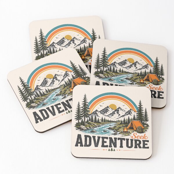 Item preview, Adventure Awaits Serial Killer, Funny Hiking, Camping Humor, Dark Humor Outdoor Gift designed and sold by Cchotlan.