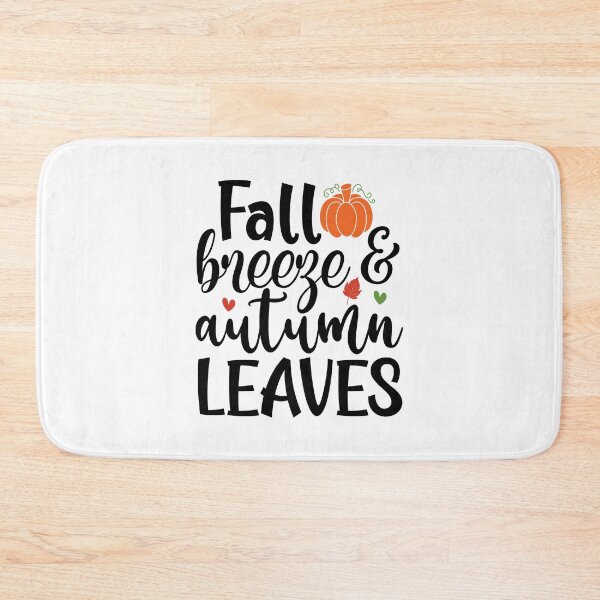 Item preview, Fall Breeze And Autumn Leaves - Cozy Season Quote designed and sold by FuzionRaptor.