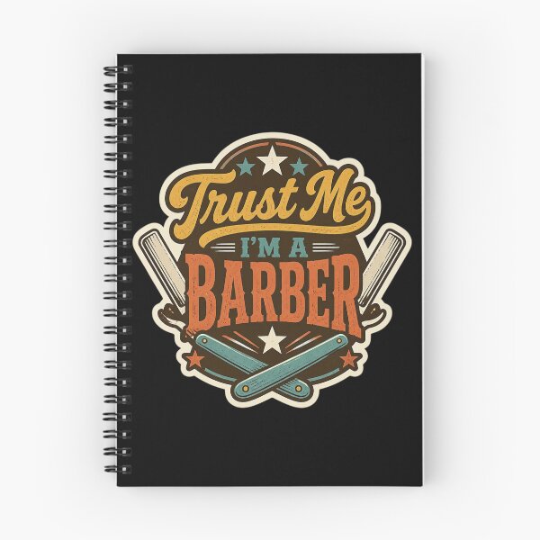 Item preview, Retro Bold Trust Me I'm A Barber Vintage Badge designed and sold by Barber MD Culture.