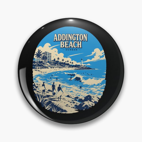 Item preview, Addington Beach Durban South Africa Surfing designed and sold by d247.