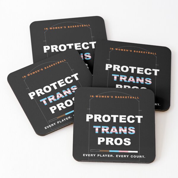 Item preview, Protect Trans Pros — Women's Basketball Trans Pride Black T-Shirt designed and sold by Every Player. Every Court..