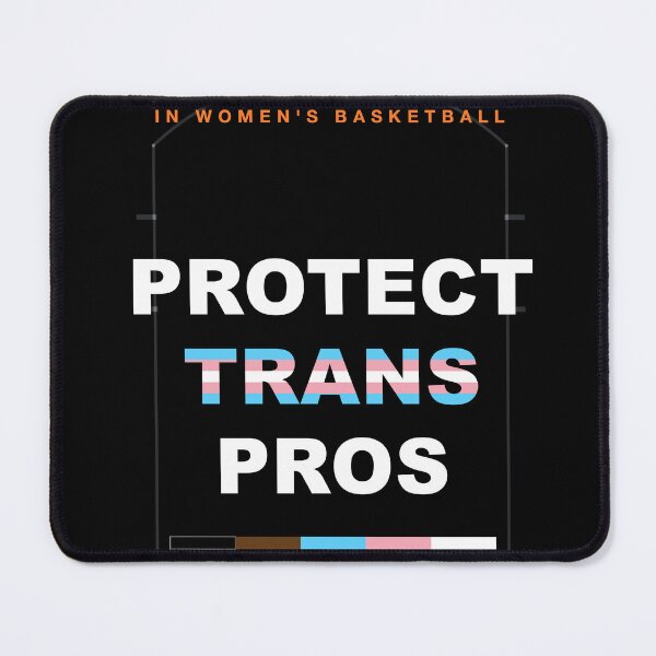 Item preview, Protect Trans Pros — Women's Basketball Trans Pride Black T-Shirt designed and sold by Every Player. Every Court..