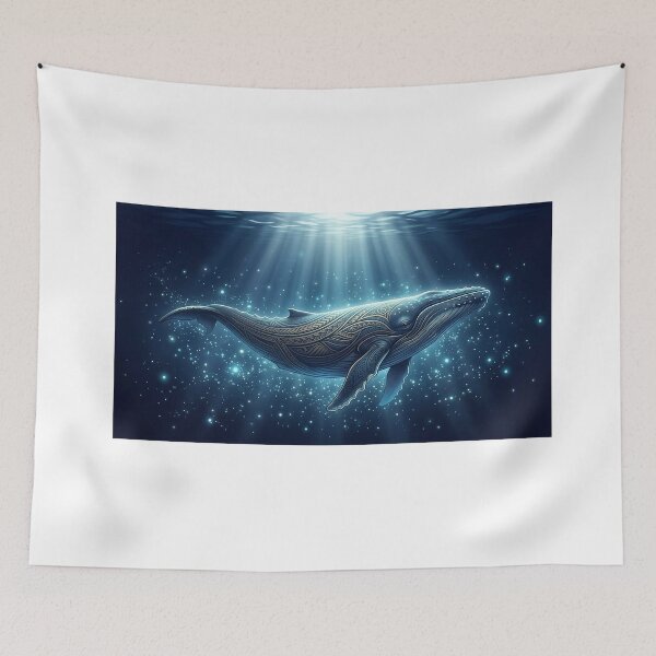 Item preview, Celestial Whale — Guardian of the Depths designed and sold by Hawaii26.