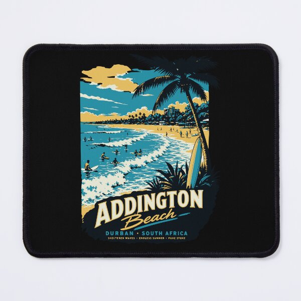 Item preview, Addington Beach Durban South Africa Surfer designed and sold by d247.