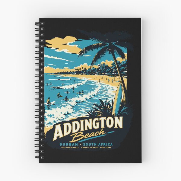 Item preview, Addington Beach Durban South Africa Surfer designed and sold by d247.