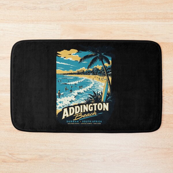 Item preview, Addington Beach Durban South Africa Surfer designed and sold by d247.
