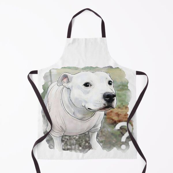Item preview, Pitbull in meme clothes designed and sold by Sommer Studio Designs.