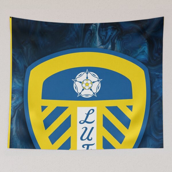 Item preview, Leeds United Football Club Original Custom Vintage Poster Wall Art designed and sold by Cool Robot Bro..