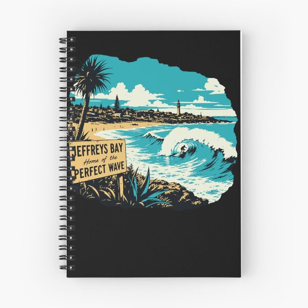 Item preview, Jeffreys Bay Surfing Perfect Wave Retro Art designed and sold by d247.