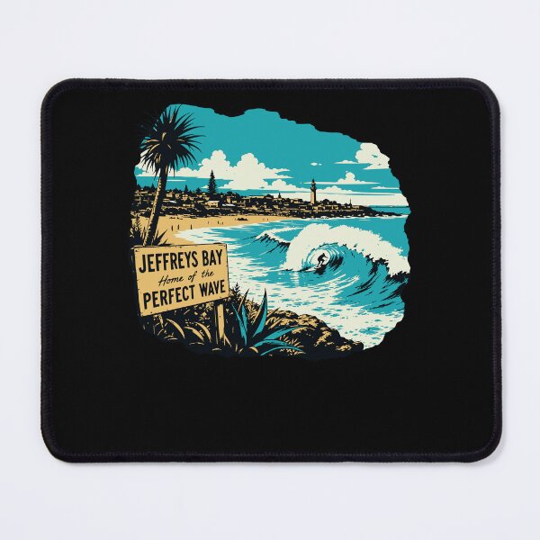 Item preview, Jeffreys Bay Surfing Perfect Wave Retro Art designed and sold by d247.