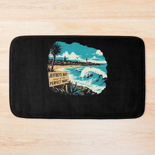 Item preview, Jeffreys Bay Surfing Perfect Wave Retro Art designed and sold by d247.