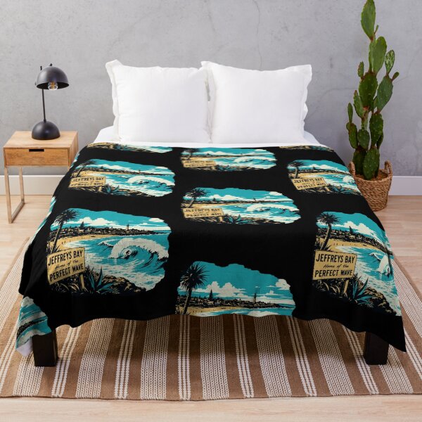 Item preview, Jeffreys Bay Surfing Perfect Wave Retro Art designed and sold by d247.