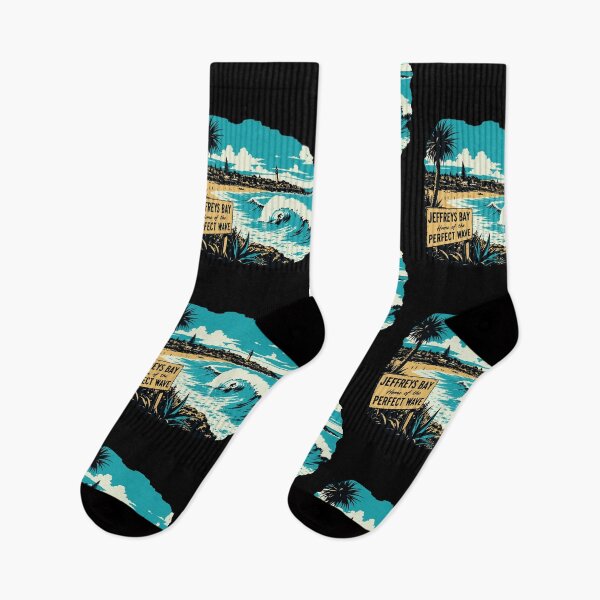 Item preview, Jeffreys Bay Surfing Perfect Wave Retro Art designed and sold by d247.