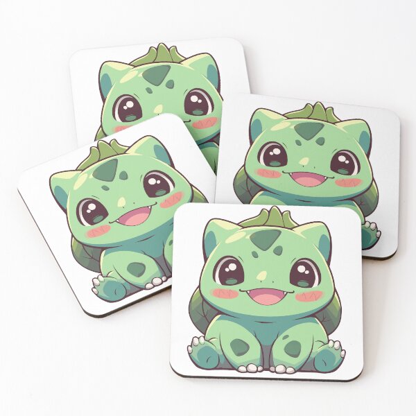 Item preview, Cute Chibi Green Seed Creature | Kawaii Grass Monster designed and sold by Mexdy.