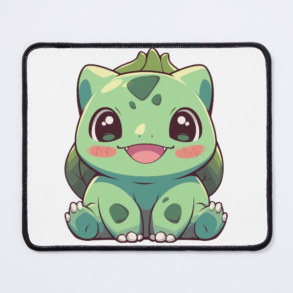 Item preview, Cute Chibi Green Seed Creature | Kawaii Grass Monster designed and sold by Mexdy.