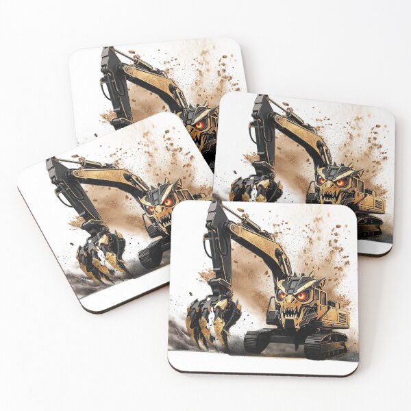 Item preview, Monster Excavator – Gold Edition designed and sold by TitiaDesign.