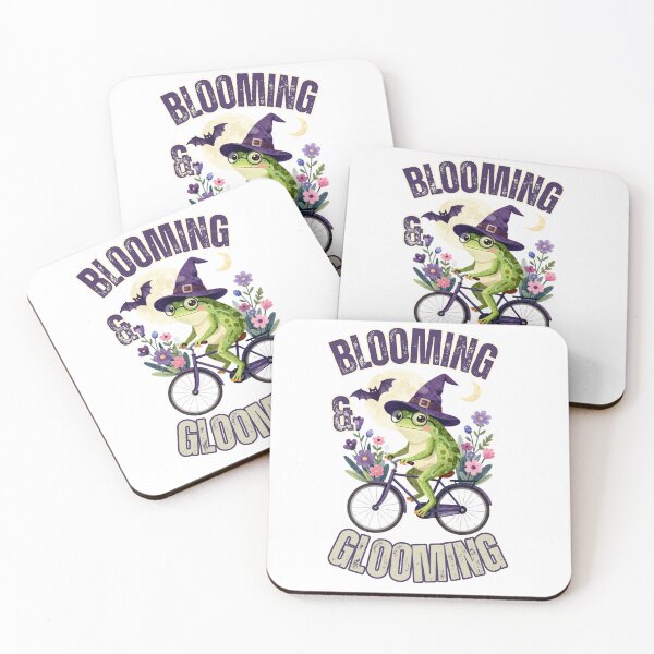 Item preview, Blooming and Glooming Witch Frog Cottagecore Shirt designed and sold by BellabdO.