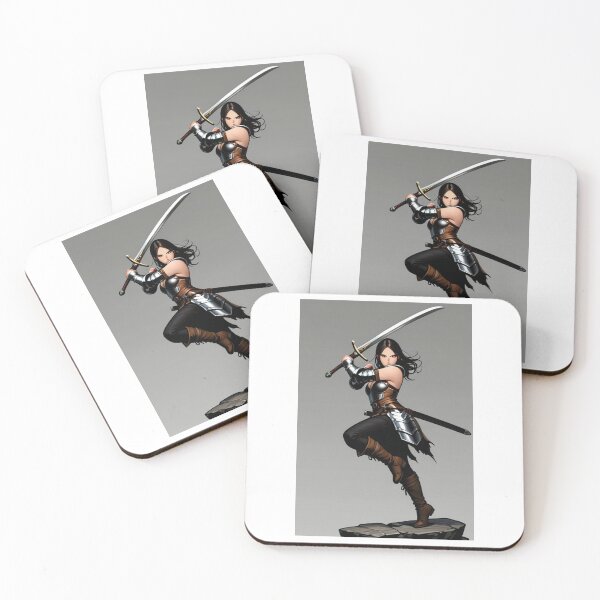 Item preview, Fantasy - Armored Fighter, Epic Video Game Illustration designed and sold by AnimeShin.