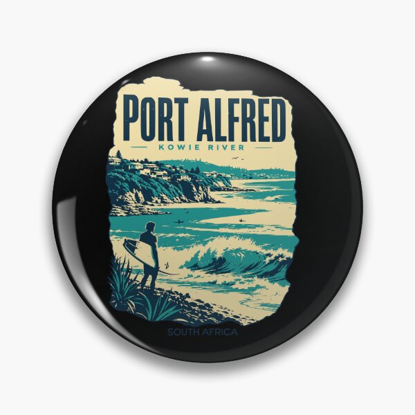 Item preview, Port Alfred Kowie River Surfer South Africa designed and sold by d247.