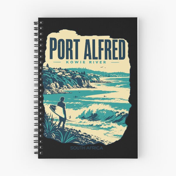 Item preview, Port Alfred Kowie River Surfer South Africa designed and sold by d247.