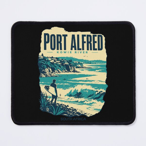 Item preview, Port Alfred Kowie River Surfer South Africa designed and sold by d247.