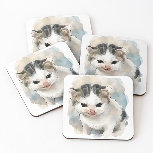 Item preview, Smiling kitten meme designed and sold by Sommer Studio Designs.