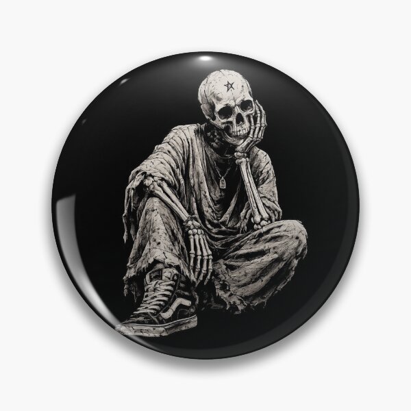Item preview, Existing Is Exhausting Skeleton Design designed and sold by bb-nostalgia.