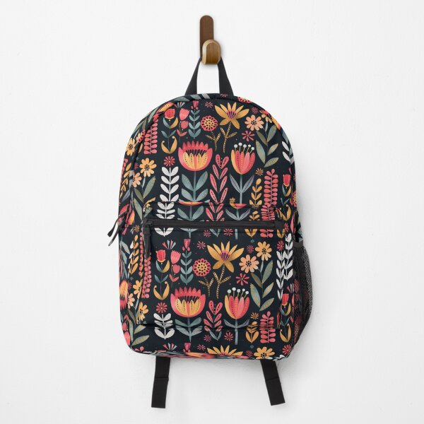 Item preview, Scandinavian Folk Art, Botanical Flowers designed and sold by xiao xuans.