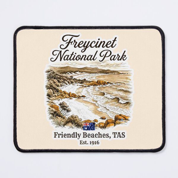 Item preview, Freycinet Friendly Beaches TAS designed and sold by EvergreenPark - Tee Studio.