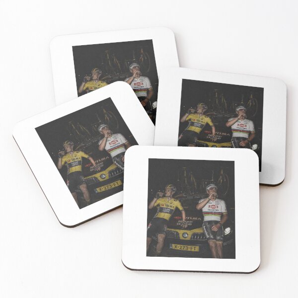 Item preview, Wout Van Aert and Mathieu Van Der Poel humor photo montage designed and sold by cyclingmania.