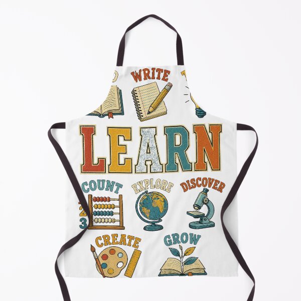 Item preview, Learn, Explore, Create – Vintage Back to School designed and sold by BISJOU.