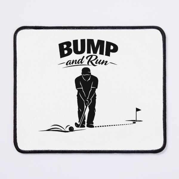 Item preview, Bump and Run Golf Shot Silhouette designed and sold by RMBPrintStudio.