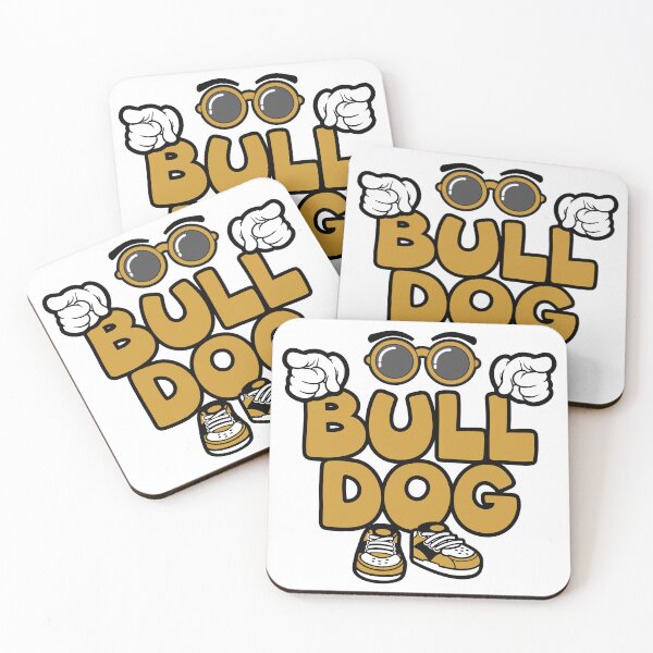 Item preview, BULLDOG - PETS Cartoon Character Bold Retro designed and sold by NFTWords.