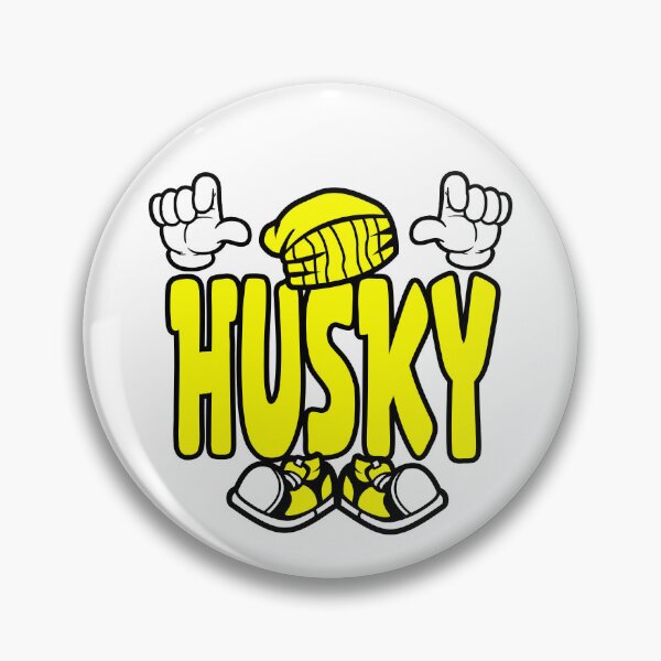 Item preview, HUSKY - PETS Typography Character Bold Funny designed and sold by NFTWords.