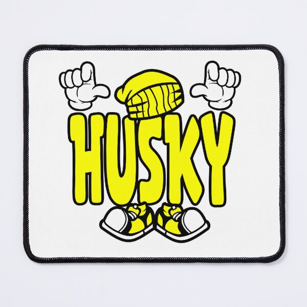 Item preview, HUSKY - PETS Typography Character Bold Funny designed and sold by NFTWords.