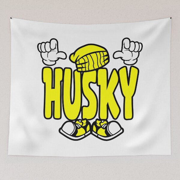 Item preview, HUSKY - PETS Typography Character Bold Funny designed and sold by NFTWords.