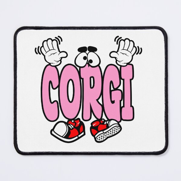 Item preview, CORGI - PETS Words Character Bold Retro designed and sold by NFTWords.
