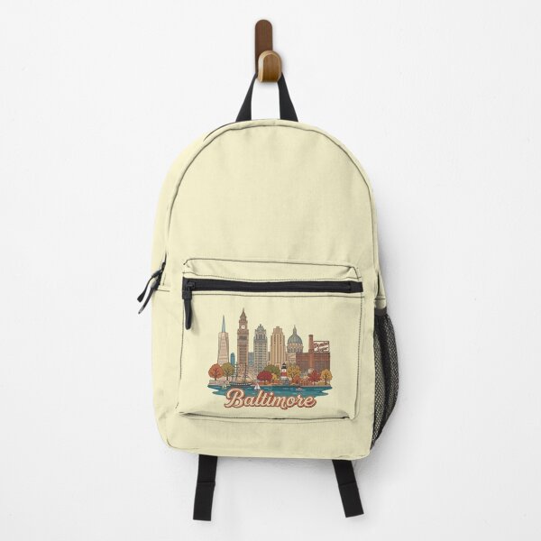 Item preview, Baltimore Maryland Inner Harbor Skyline Art Print & Airbnb Decor designed and sold by 21 Tulips.