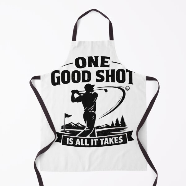 Item preview, One Good Shot Golf Motivational Design designed and sold by RMBPrintStudio.