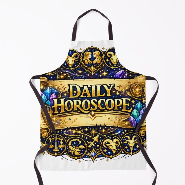 Item preview, Daily Horoscope Scroll | Zodiac Astrology Fantasy Crystal Design T-Shirt designed and sold by irfanshikh.