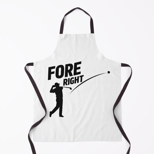 Item preview, Fore Right Golf Warning Silhouette designed and sold by RMBPrintStudio.