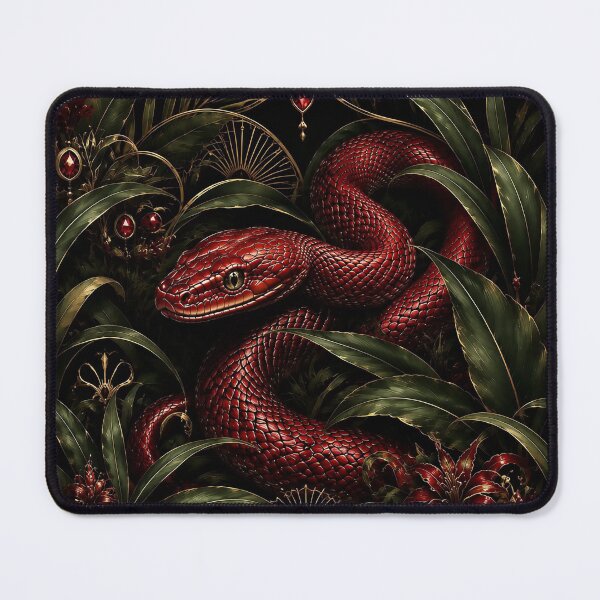 Item preview, Luxury Red Serpent Garden designed and sold by Adisak-designs.